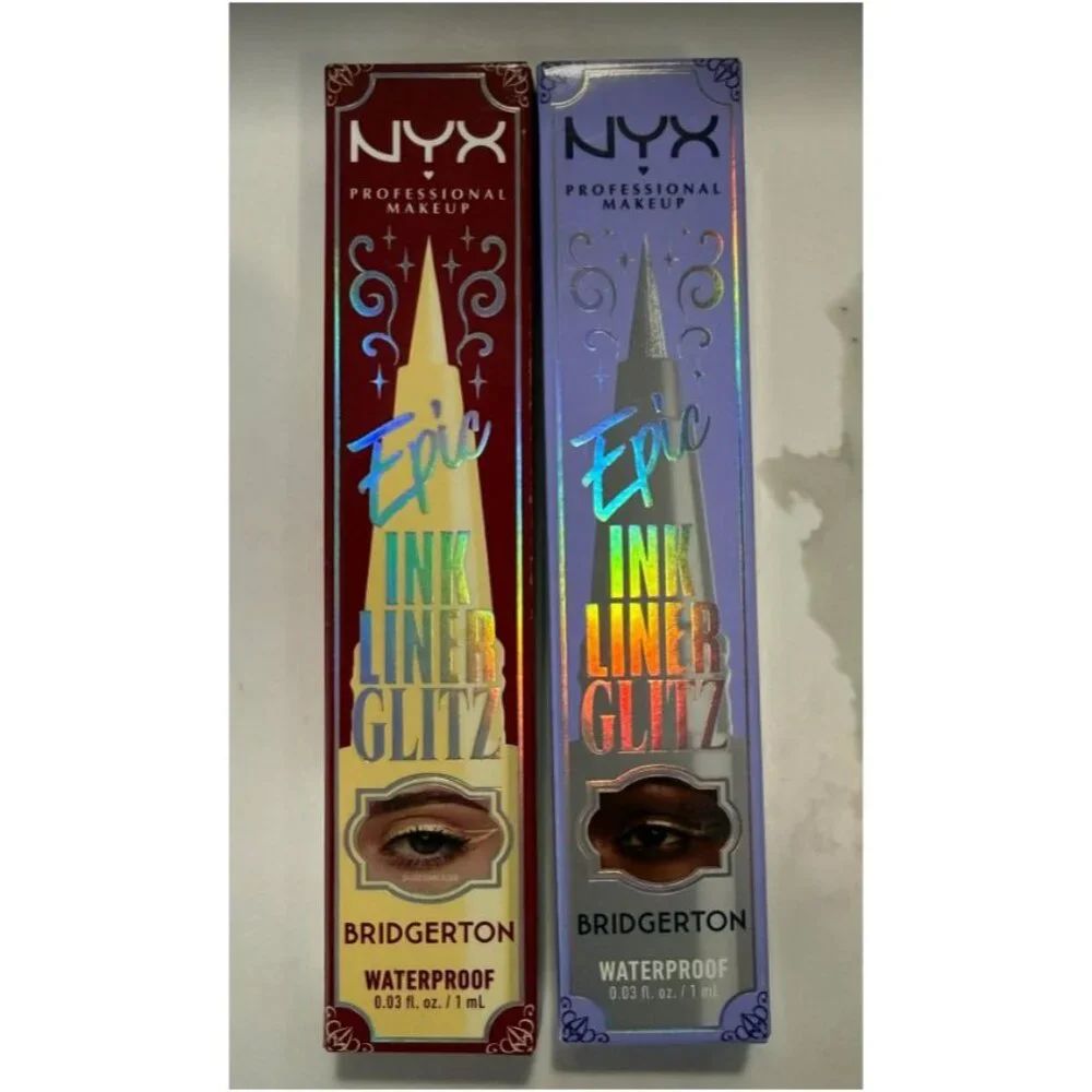 NYX Professional Makeup Bridgerton Waterproof Metallic Eyeliner Set Of 2